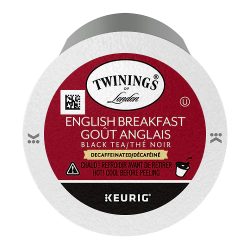Twinings DECAF English Breakfast Tea K-Cups® (24)