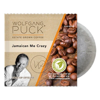 Wolfgang Puck Jamaican Me Crazy 100% Compostable Pods (18)